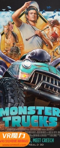 【怪兽卡车 3D Monster Trucks 3D】3D左右电影下载_国英双语_1080P_高清蓝光压制_网盘